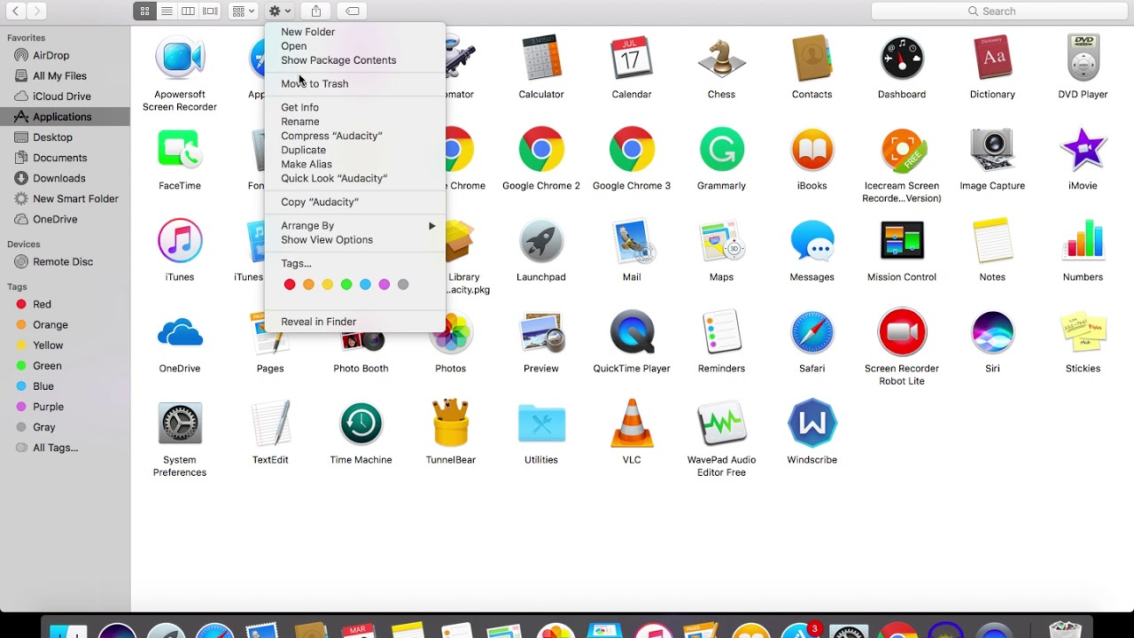 program files on mac